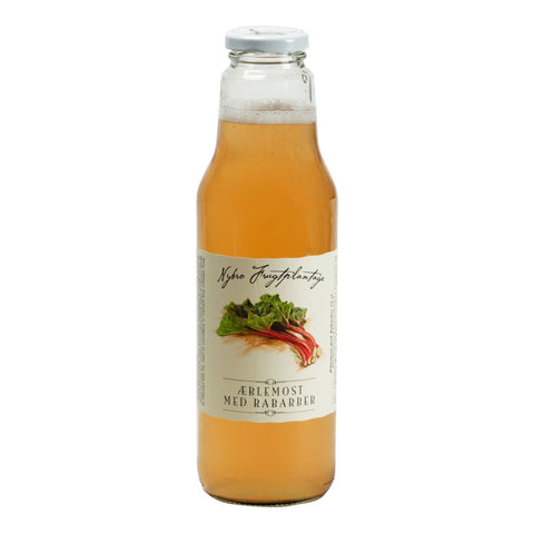 Nybro Æblemost med Rabarber 750 ml