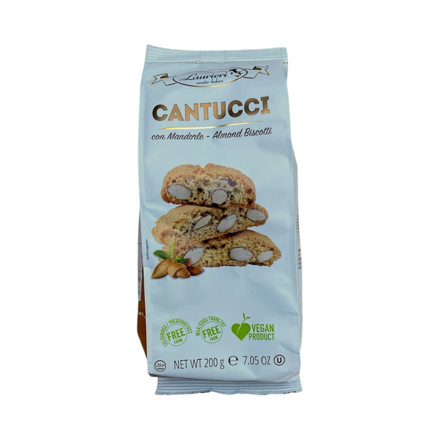 Laurieri Cantucci Biscotti med Mandler