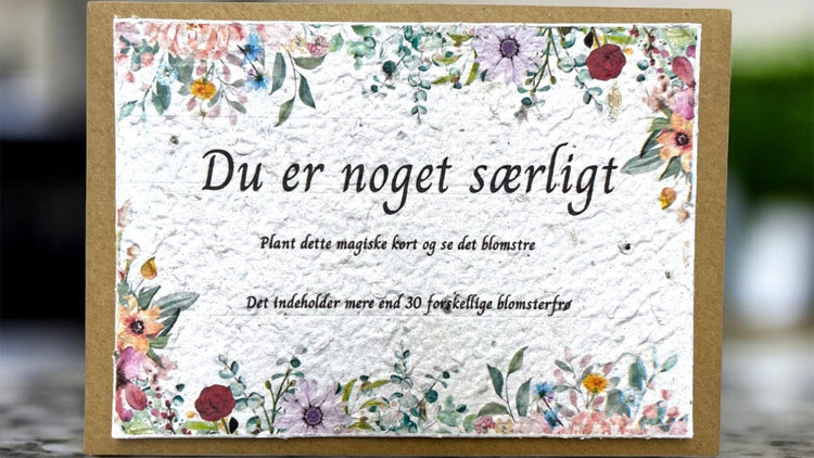 Magiske Blomsterkort
