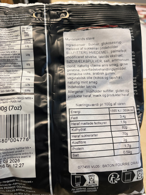 Gourmand – Mint Lakrids