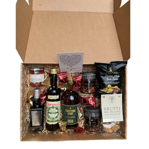 Luksus Juleæske med italienske specialiteter og julespiritus