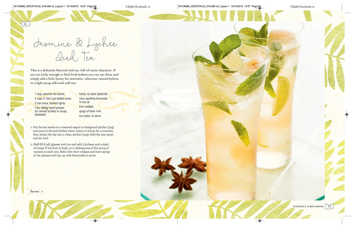 Mocktails - Cordials, Syrups, Infusions and More