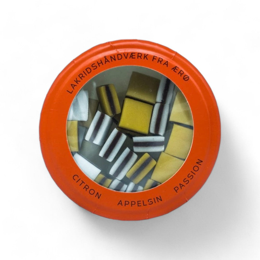 Hattesens Konfektfabrik - Orange Æske