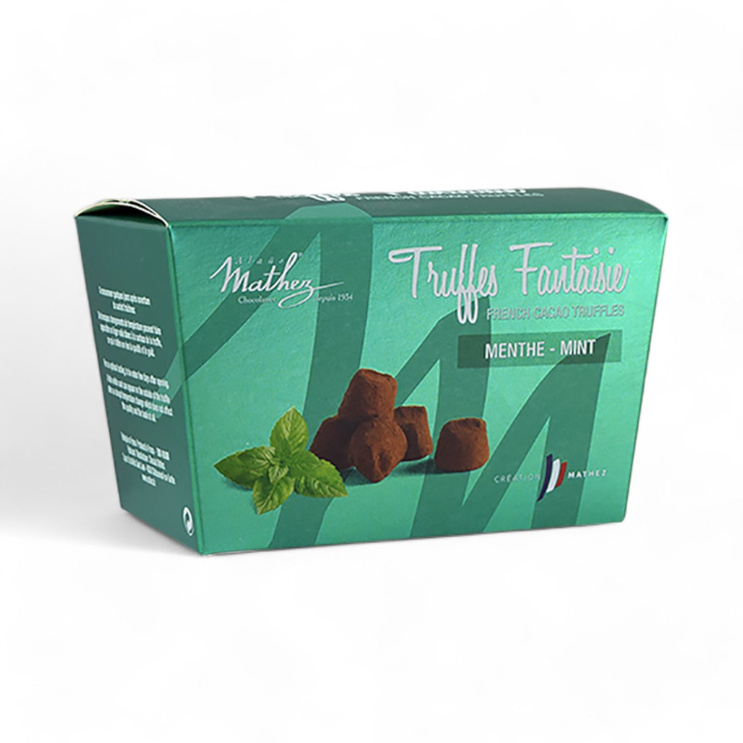 Chokoladetrøfler Mint 100 g.