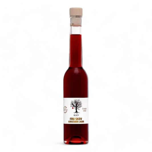 Fru Skov kirsebær likør 200 ml.