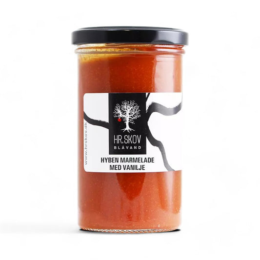 Hyben marmelade med vanilje