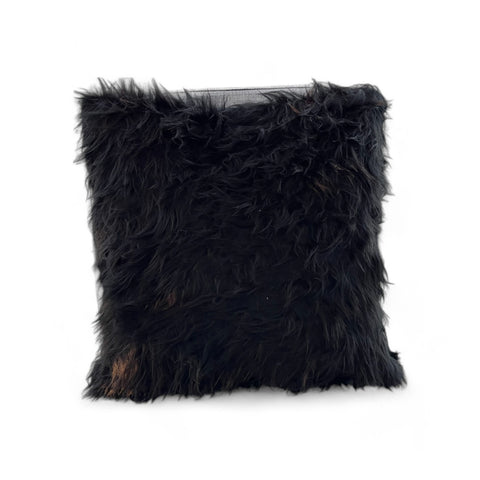 Pyntepude 50x50 cm - Plys med Fyld af Andefjer