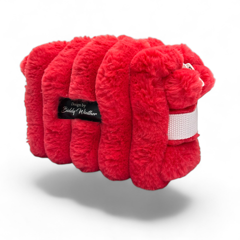 Toilettaske ''Strawberry'' Upcyclet model lille