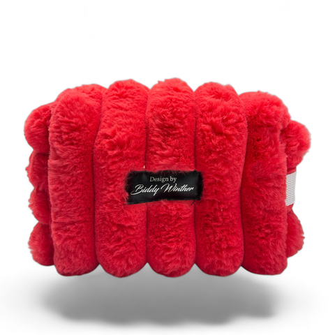 Toilettaske ''Strawberry'' Upcyclet model lille